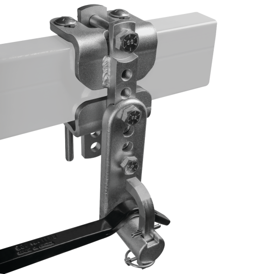 Dual Cam II Sway Control System for Enhanced Towing Safety Dual Cam II sway control system installed on a trailer for optimal towing