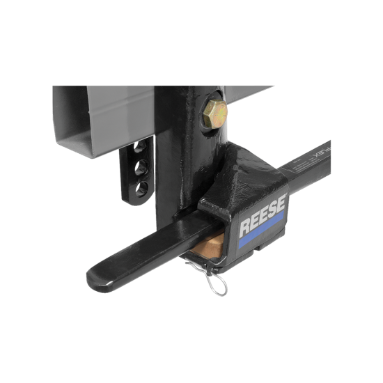 Trailer Hitch with Integrated Sway Control for 7 Inch Frames Trailer hitch with no drill installation and sway control, fits 7 inch frames, 2 inch hitch receiver