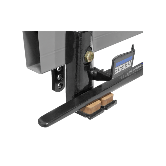 Trailer Hitch with Integrated Sway Control for 7 Inch Frames Trailer hitch with no drill installation and sway control, fits 7 inch frames, 2 inch hitch receiver