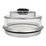 Replacement Oil Cap for Lippert 8,000 lb Axles Clear oil cap for 8,000 lb Lippert axle allowing visual oil inspection