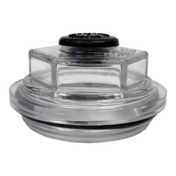 CURT Trailer Axle Oil and Dust Cap for 8000 Pounds Clear 695814