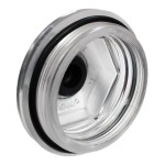 Replacement Oil and Dust Cap for Lippert Axle Assemblies Replacement oil and dust cap designed for Lippert 8000 lbs axle assemblies