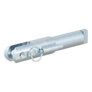 CURT Tow Bar Attachment Tab Replacement with Auto-Locking Pin CURT tow bar attachment tab with auto-locking pin and pull-pin