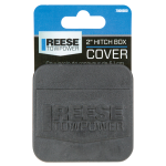 REESE receiver tube cover fitting 2 inch hitch, protects against debris and extends hitch life