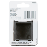 REESE receiver tube cover fitting 2 inch hitch, protects against debris and extends hitch life