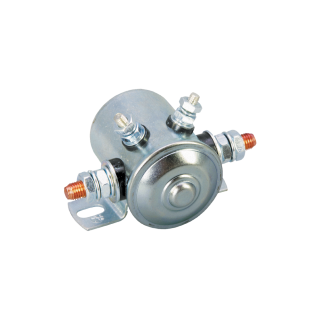 Cadmium Plated 4-Terminal Battery Isolator with Lock-Washers 4-terminal cadmium plated battery isolator with terminal nuts and lock-washers