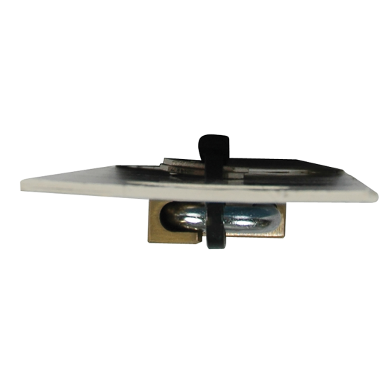 REESE Towpower brass trailer coupler lock with flat key design