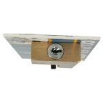 REESE Towpower brass trailer coupler lock with flat key design