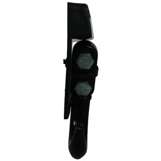 REESE Towpower Universal Bolt-On Tow Hook with 10000 lb Rating REESE Towpower universal bolt-on tow hook with black coating for vehicle recovery