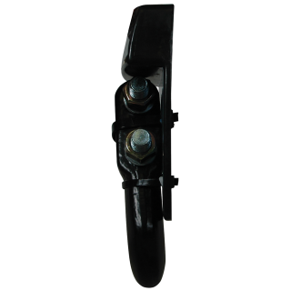 REESE Towpower Universal Bolt-On Tow Hook with 10000 lb Rating REESE Towpower universal bolt-on tow hook with black coating for vehicle recovery