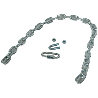 REESE safety chains with 36-in length and 5000 lbs capacity, zinc finish
