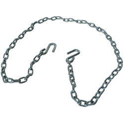 Reese Towpower Towing Safety Chain 2,000 lbs Capacity 72 Inch with S-Hooks 7007700