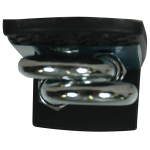 REESE safety chains ensure secure towing with 3,500 lbs capacity and chrome finish.