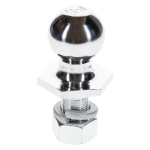REESE Towpower InterLock Chrome Hitch Ball with Hex Design REESE Towpower InterLock hitch ball with patented hex design and chrome finish