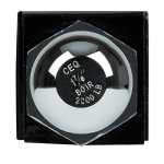 REESE Towpower InterLock Hitch Ball with Hex Design and Chrome Finish REESE Towpower InterLock hitch ball, hex design, chrome, 1-7/8 inch ball, 2000 LB capacity