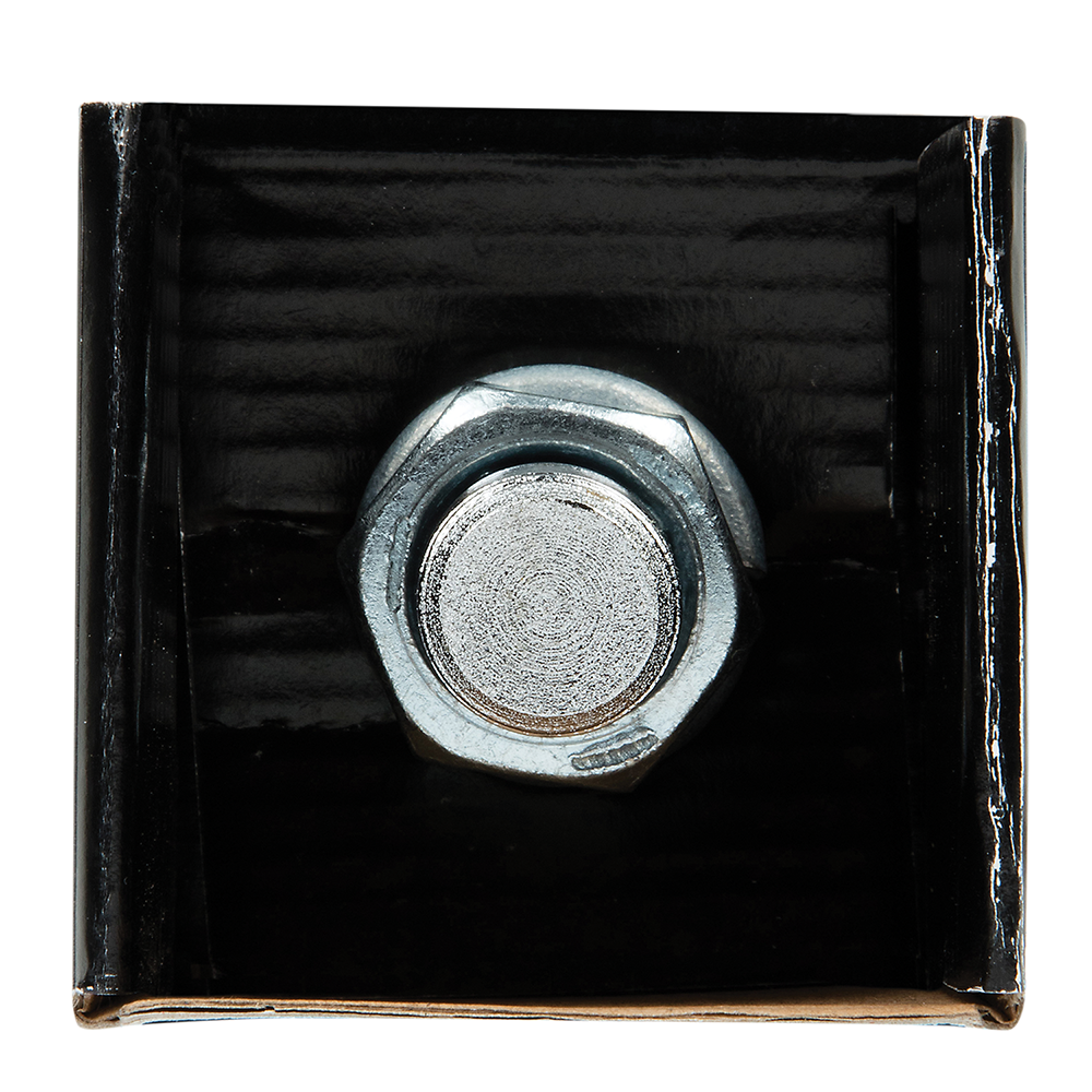 REESE Towpower InterLock Hitch Ball with Hex Design and Chrome Finish REESE Towpower InterLock hitch ball, hex design, chrome, 1-7/8 inch ball, 2000 LB capacity