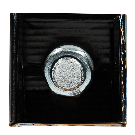 REESE Towpower InterLock Hitch Ball with Hex Design and Chrome Finish REESE Towpower InterLock hitch ball, hex design, chrome, 1-7/8 inch ball, 2000 LB capacity