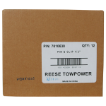REESE Towpower 1/2-in Hitch Pin for 1-1/4-in Receivers REESE Towpower hitch pin in zinc finish for 1-1/4 inch receivers