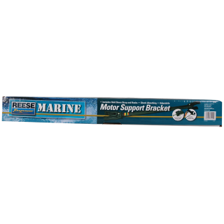 Reese Towpower Marine Trailer Outboard Motor Support Bracket Reese Towpower outboard motor support bracket with black powder coat