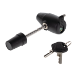 REESE Towpower Adjustable Coupler Lock with 360 Degree Rotation REESE Towpower adjustable coupler lock with 360 degree rotating head and key slot cover