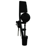 REESE Towpower Adjustable Coupler Lock with 360 Degree Rotation REESE Towpower adjustable coupler lock with 360 degree rotating head and key slot cover