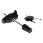 REESE Towpower Adjustable Coupler Lock with 360 Degree Rotation REESE Towpower adjustable coupler lock with 360 degree rotating head and key slot cover
