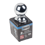 REESE Chrome Finish Hitch Ball - 2 Inch, 8,000 lbs Capacity REESE hitch ball with chrome finish, 2 inch ball diameter and 8,000 lbs capacity