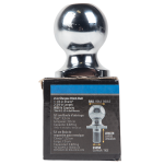 REESE Chrome Finish Hitch Ball - 2 Inch, 8,000 lbs Capacity REESE hitch ball with chrome finish, 2 inch ball diameter and 8,000 lbs capacity