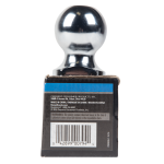 REESE Chrome Finish Hitch Ball - 2 Inch, 8,000 lbs Capacity REESE hitch ball with chrome finish, 2 inch ball diameter and 8,000 lbs capacity