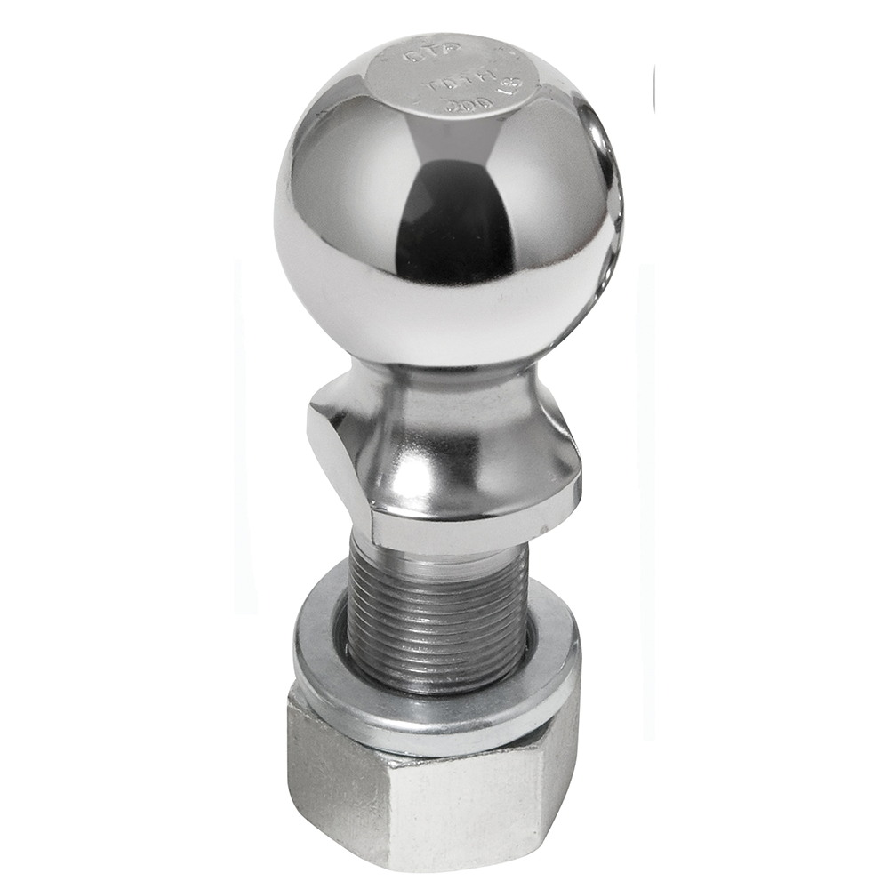 REESE Hitch Ball - 2 Inch Diameter, 8,000 lbs Capacity REESE hitch ball with 2 inch diameter and 8,000 lbs capacity in chrome finish