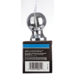 REESE Hitch Ball - 2 Inch Diameter, 8,000 lbs Capacity REESE hitch ball with 2 inch diameter and 8,000 lbs capacity in chrome finish