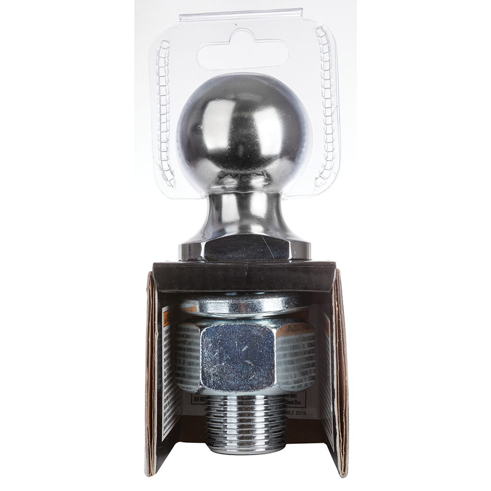 REESE Hitch Ball - 2 Inch Diameter, 8,000 lbs Capacity REESE hitch ball with 2 inch diameter and 8,000 lbs capacity in chrome finish