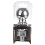 REESE Hitch Ball - Superior Towing Capacity and Secure Connection REESE hitch ball with chrome finish, 2 inch diameter and 7,500 lbs capacity