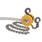 REESE Towpower chain hoist with 2000 lbs lifting capacity and swivel hooks