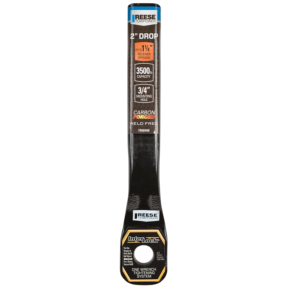 REESE Draw Bar - Fits 1-1/4 Inch Receiver, 3,500 lbs. Capacity REESE draw bar with 1-1/4 inch receiver compatibility for towing