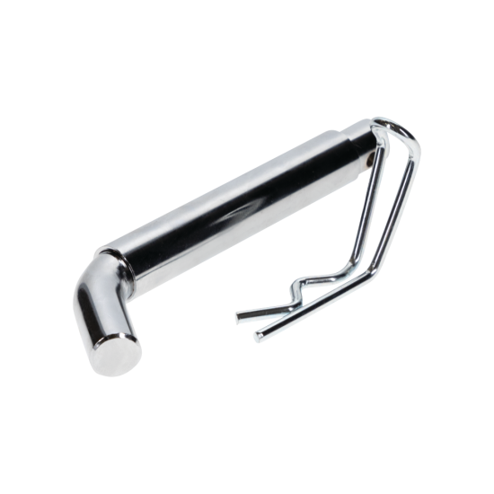 REESE Towpower 3-Inch Heavy Duty Hitch Pin for Secure Towing REESE Towpower heavy duty hitch pin securing a ball mount in a 3-inch hitch receiver