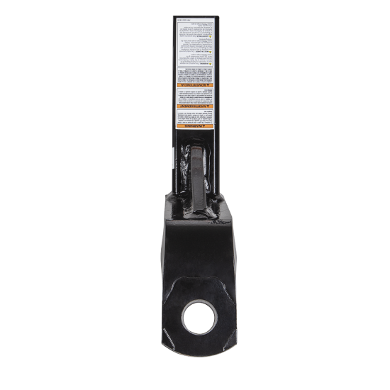 REESE Towpower InterLock Ball Mount with Hex Design REESE Towpower InterLock ball mount with black powder coated finish