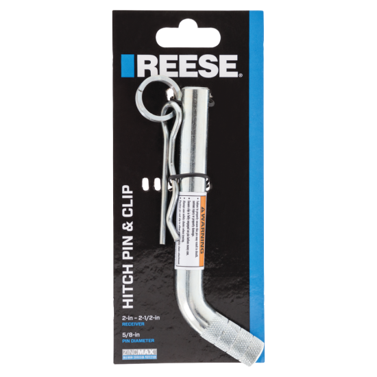 REESE Professional Trailer Hitch Lock with ZincMax Finish REESE's rust-resistant trailer hitch lock for 2-2.5 in. hitches.