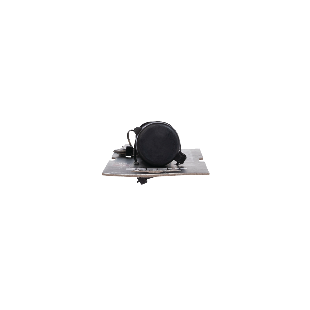REESE Towpower Dogbone Receiver Lock for Trailer Security REESE Towpower dogbone style receiver lock with push-button key and rubber cover for trailer protection