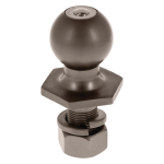 REESE Tactical hitch ball 2 inch, ideal for secure and reliable towing.