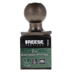 REESE Tactical hitch ball 2 inch, ideal for secure and reliable towing.
