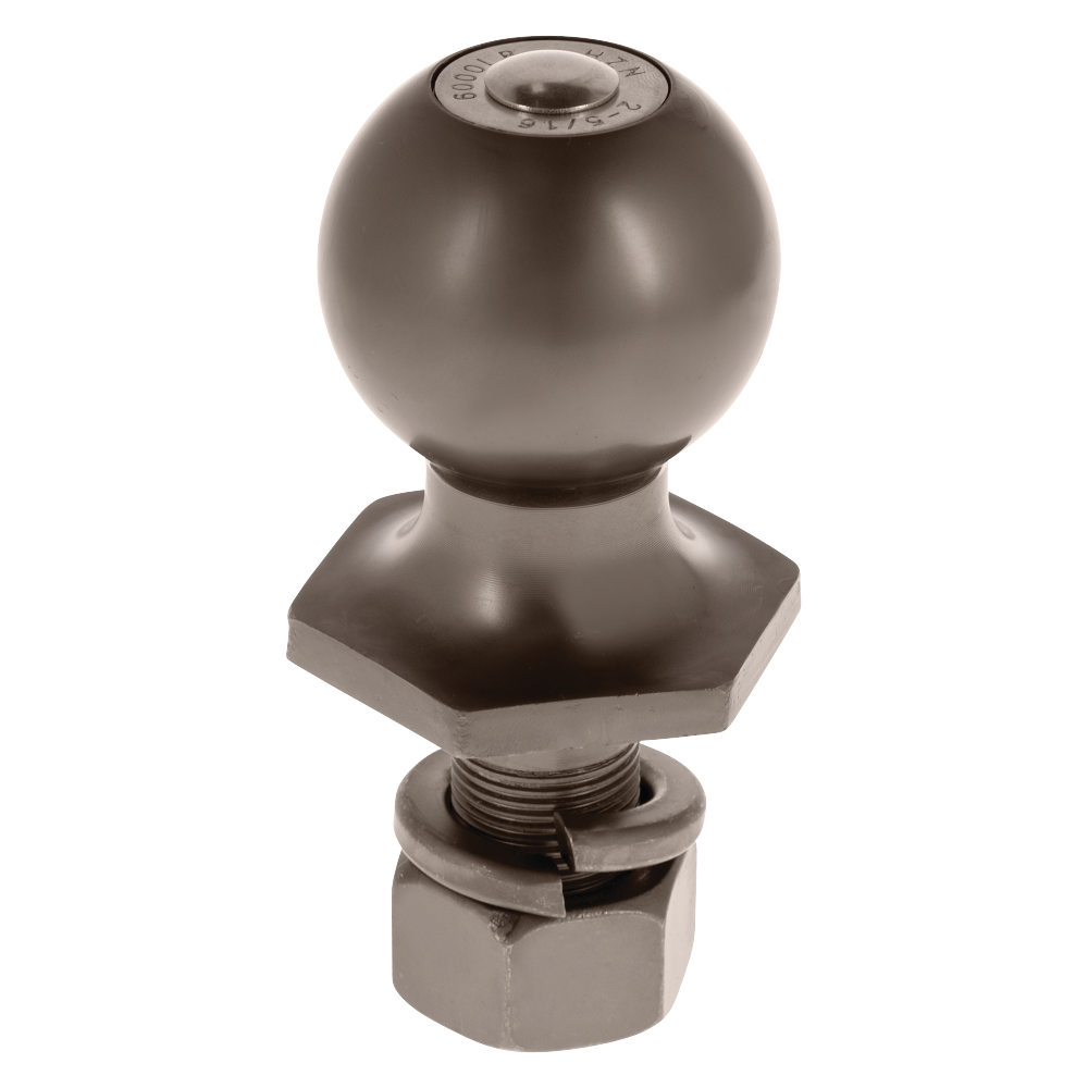 REESE Tactical 2-5/16 Inch Black Nickel Hitch Ball REESE Tactical hitch ball with 2-5/16 inch diameter and 6,000 lbs capacity