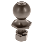 REESE Tactical 2-5/16 Inch Black Nickel Hitch Ball REESE Tactical hitch ball with 2-5/16 inch diameter and 6,000 lbs capacity