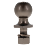REESE Tactical 2-5/16 Inch Black Nickel Hitch Ball REESE Tactical hitch ball with 2-5/16 inch diameter and 6,000 lbs capacity