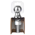 REESE Hitch Ball 1-7/8 Inch Diameter with Chrome Finish REESE hitch ball with 1-7/8 inch diameter and chrome finish for secure towing.