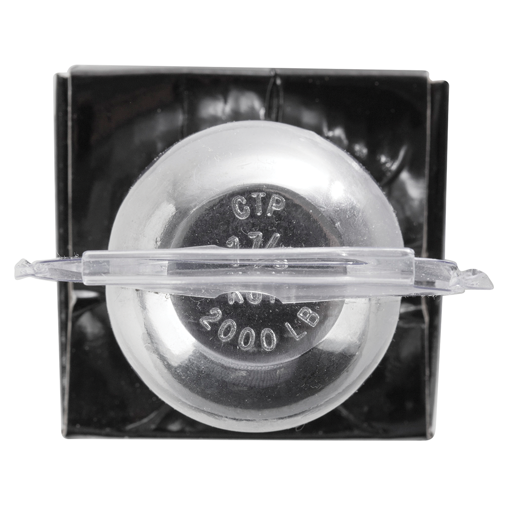 REESE Hitch Ball 1-7/8 Inch Diameter with Chrome Finish REESE hitch ball with 1-7/8 inch diameter and chrome finish for secure towing.