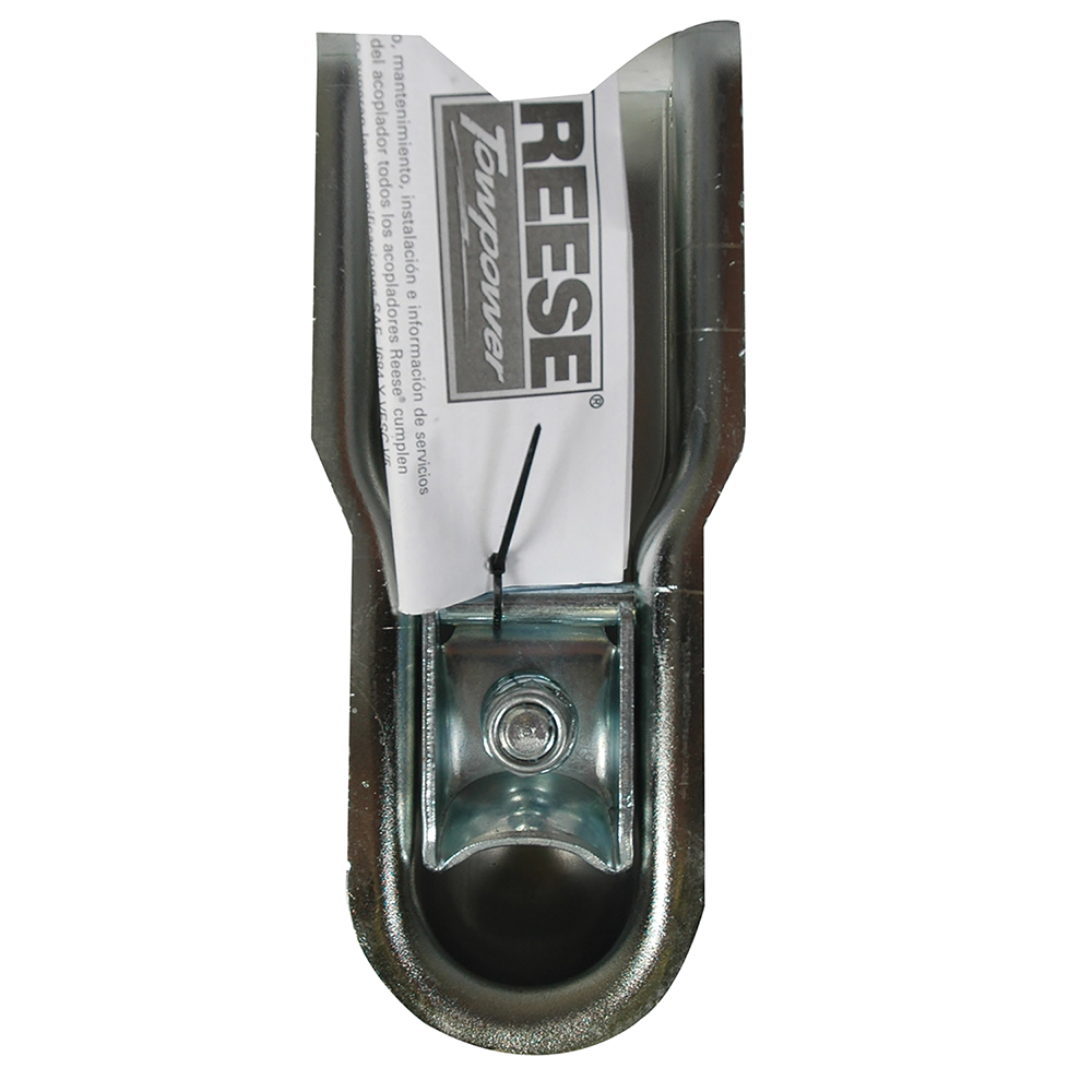 1-7/8 Inch Zinc Finish Straight Trailer Coupler, 2000 lbs GTW Straight trailer coupler with 1-7/8 inch ball size, zinc finish, rated for 2000 lbs GTW