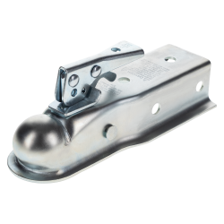 Reese Towpower Straight Trailer Coupler for 2 Inch Ball 2-1/2 Inch Channel 3,500 lbs Capacity 74042