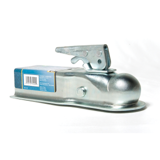 REESE Towpower Steel Trailer Coupler with Trigger Handle REESE Towpower steel coupler with trigger handle and adjustable lock nut