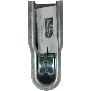 REESE Towpower Steel Trailer Coupler with Trigger Handle REESE Towpower steel coupler with trigger handle and adjustable lock nut